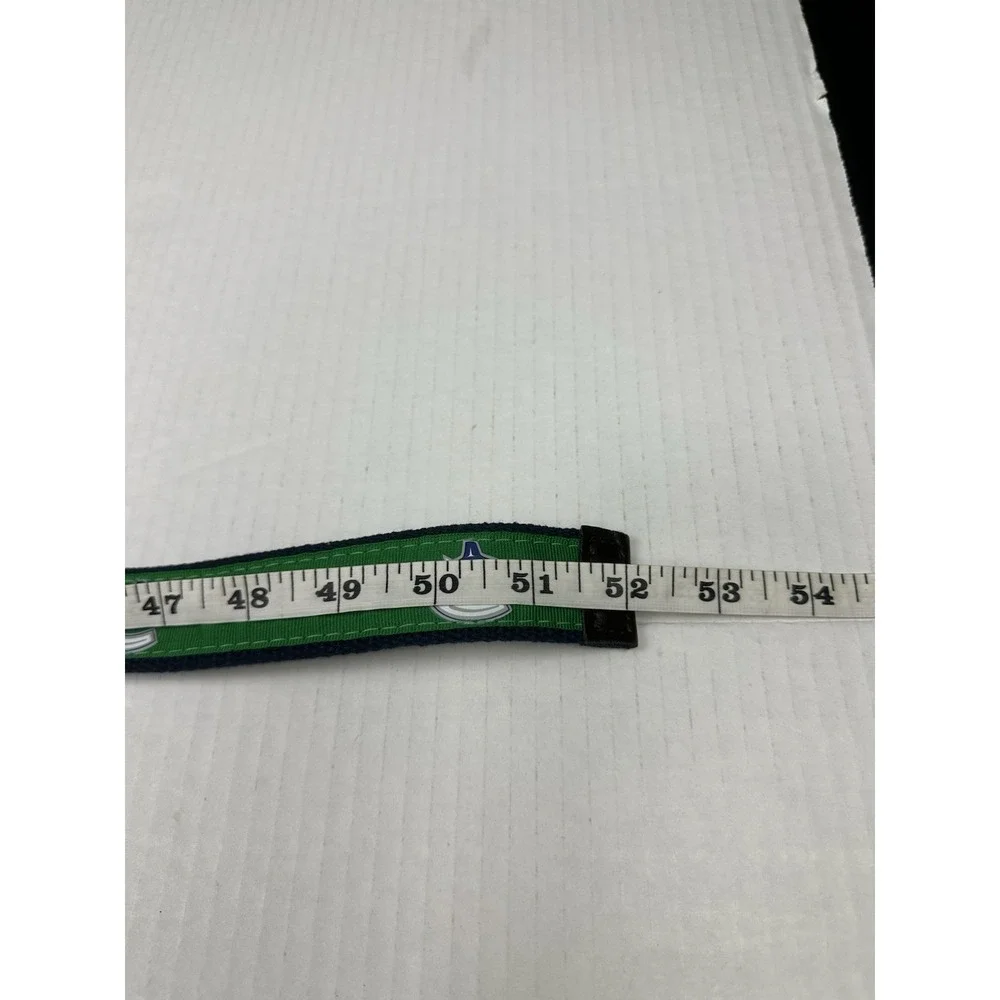 Men's Vancouver Canucks NHL Hockey Gells Woven Belt Size XL NHL